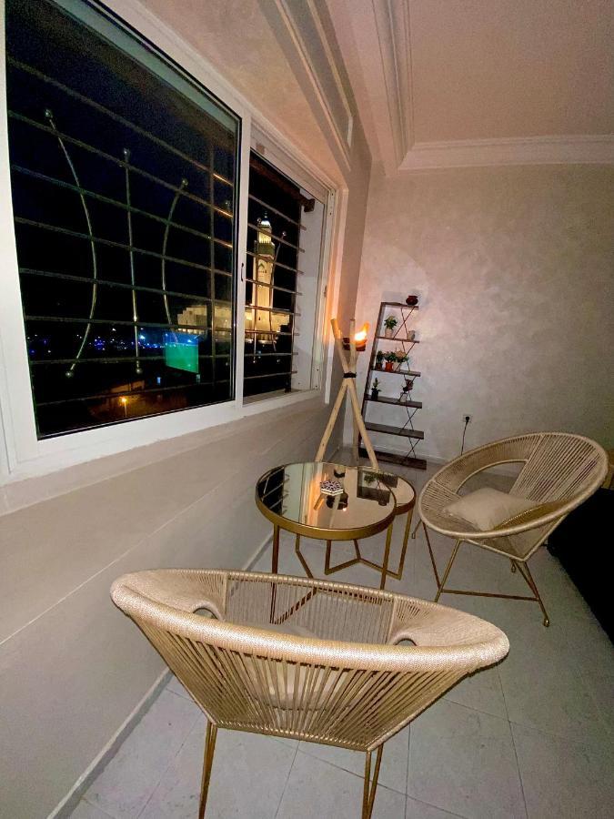 Bel Appartement Avec Une Belle Vue Sur La Grande Mosquee Hassan II Et La Mer Casablanca Exteriér fotografie