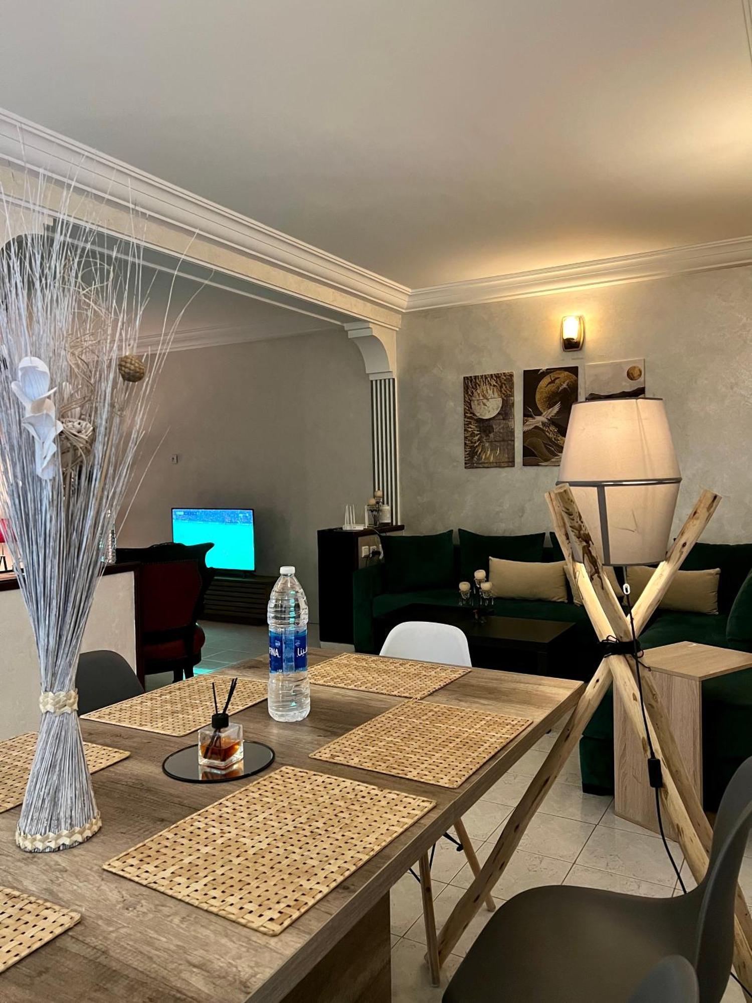 Bel Appartement Avec Une Belle Vue Sur La Grande Mosquee Hassan II Et La Mer Casablanca Exteriér fotografie